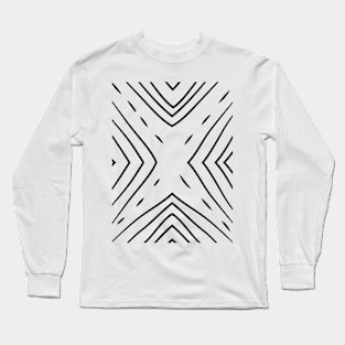 Line Art Long Sleeve T-Shirt